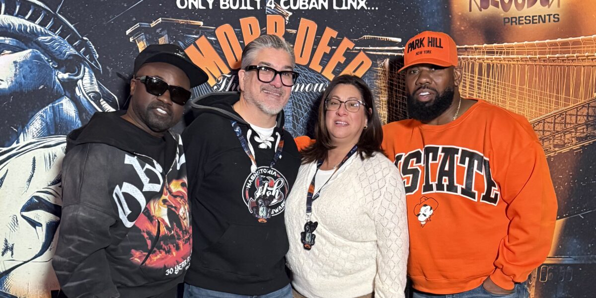 Sam, the Mrs, Havok and Raekwon the Chef